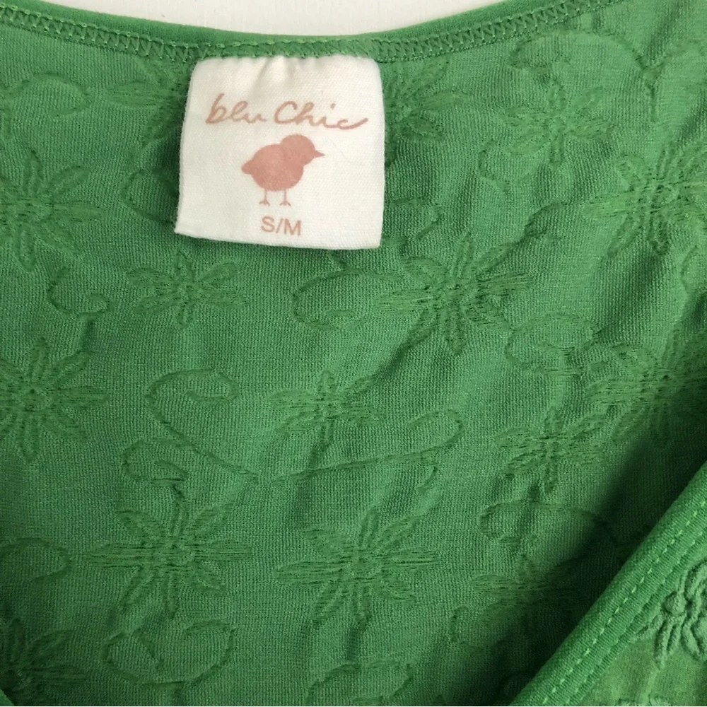 NWOT beautiful green 🌱 💚 Blu Chic Top - Picture 3 of 4